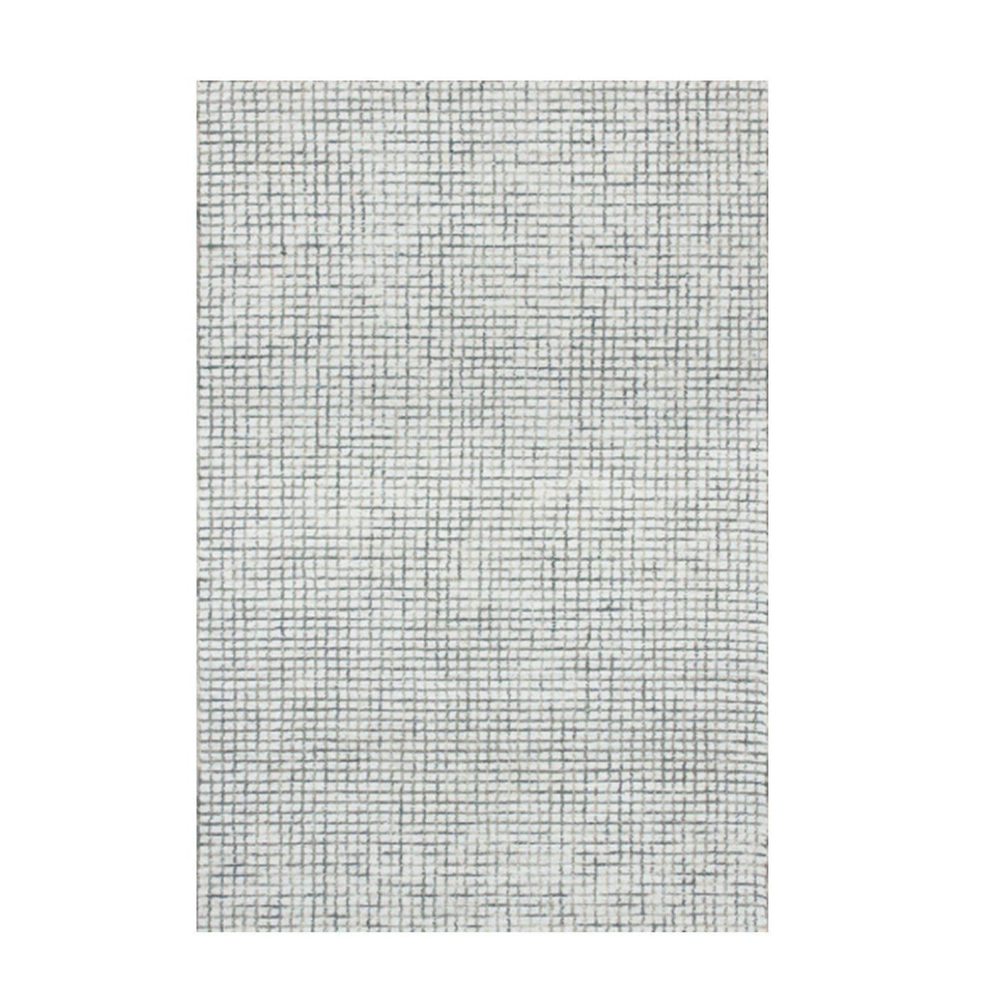 Criss Cross Silver/Ivory 7'9"x9'9"