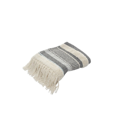 Contemporary Throw - Striped Boho