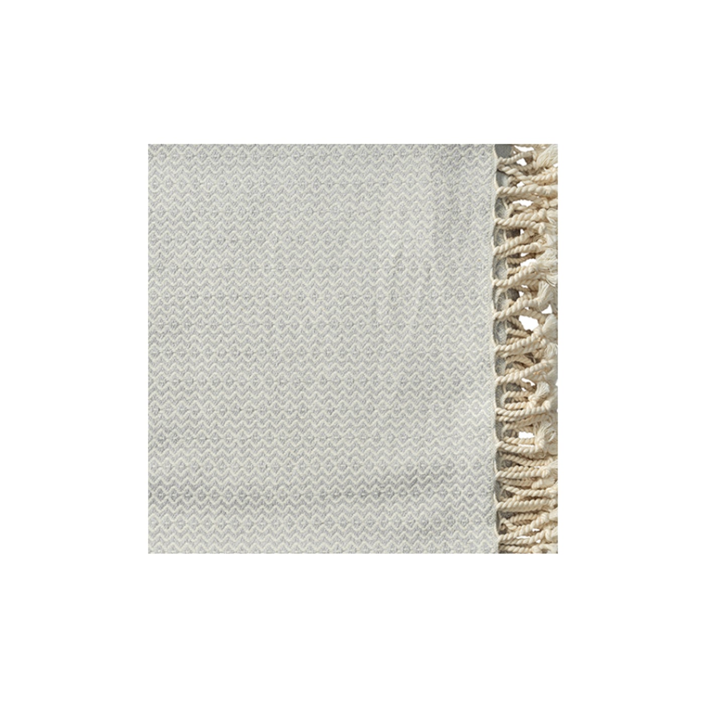 Contemporary Throw - Gray Geometric