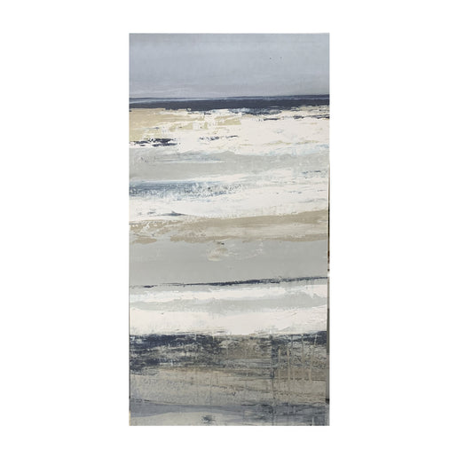 Beach Waves Abstract Canvas