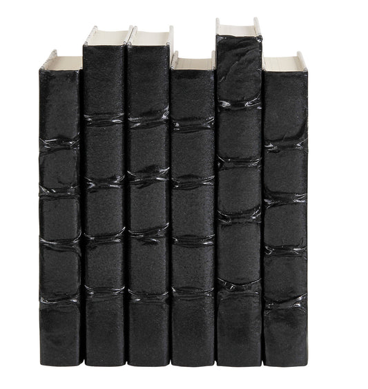 Metallic Bound Books With Script Cover