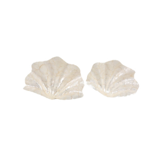 Capiz Shell Shaped Bowls S/2