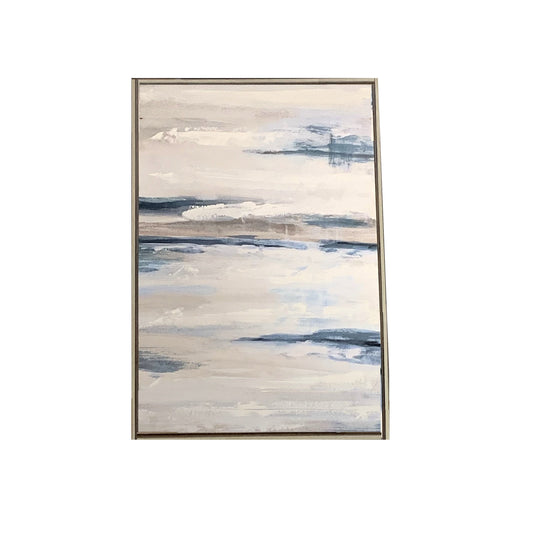 Clouds Abstract Floating Canvas