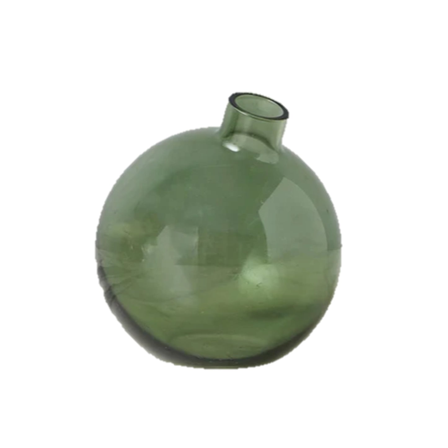 Glass Sphere Bud Vase