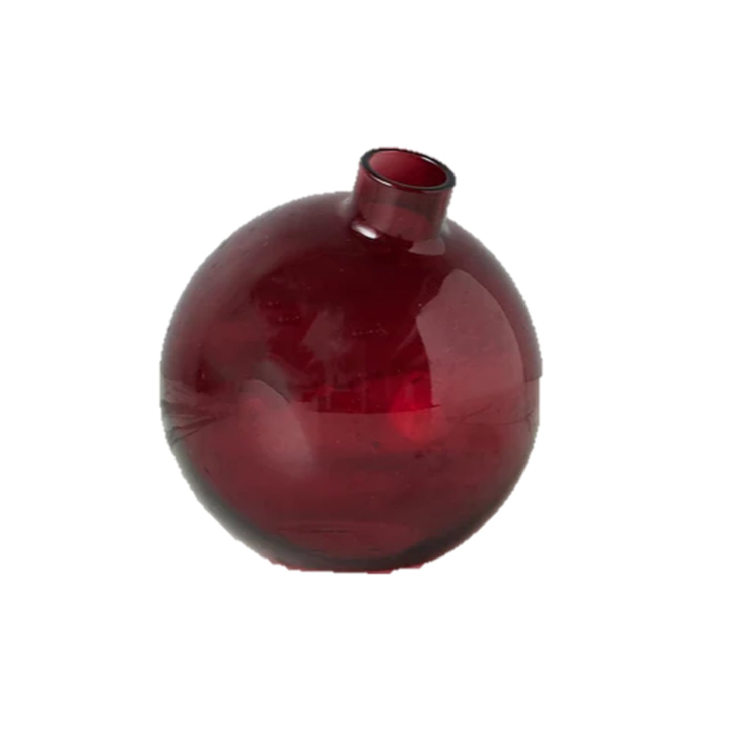 Glass Sphere Bud Vase