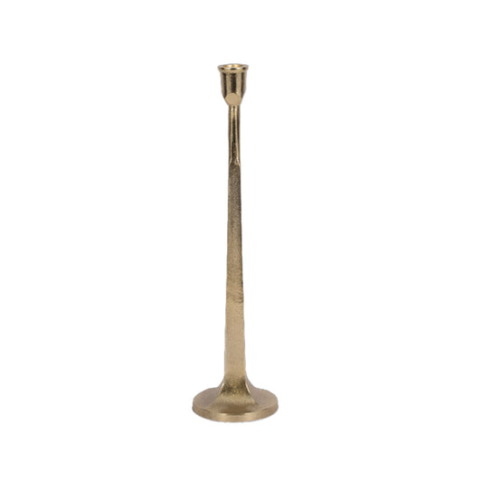 16" Gold Taper Candle Holder