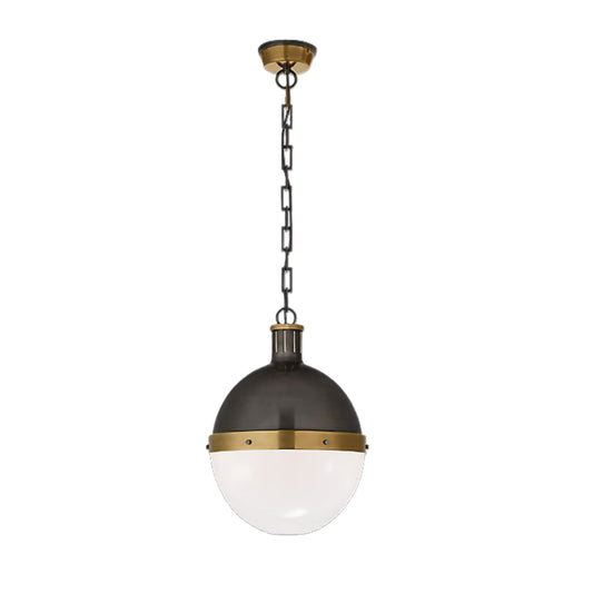 Hicks Large Pendant in Bronze