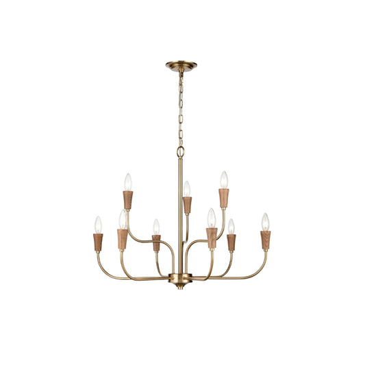 Inga 29'' Wide 9-Light Chandelier