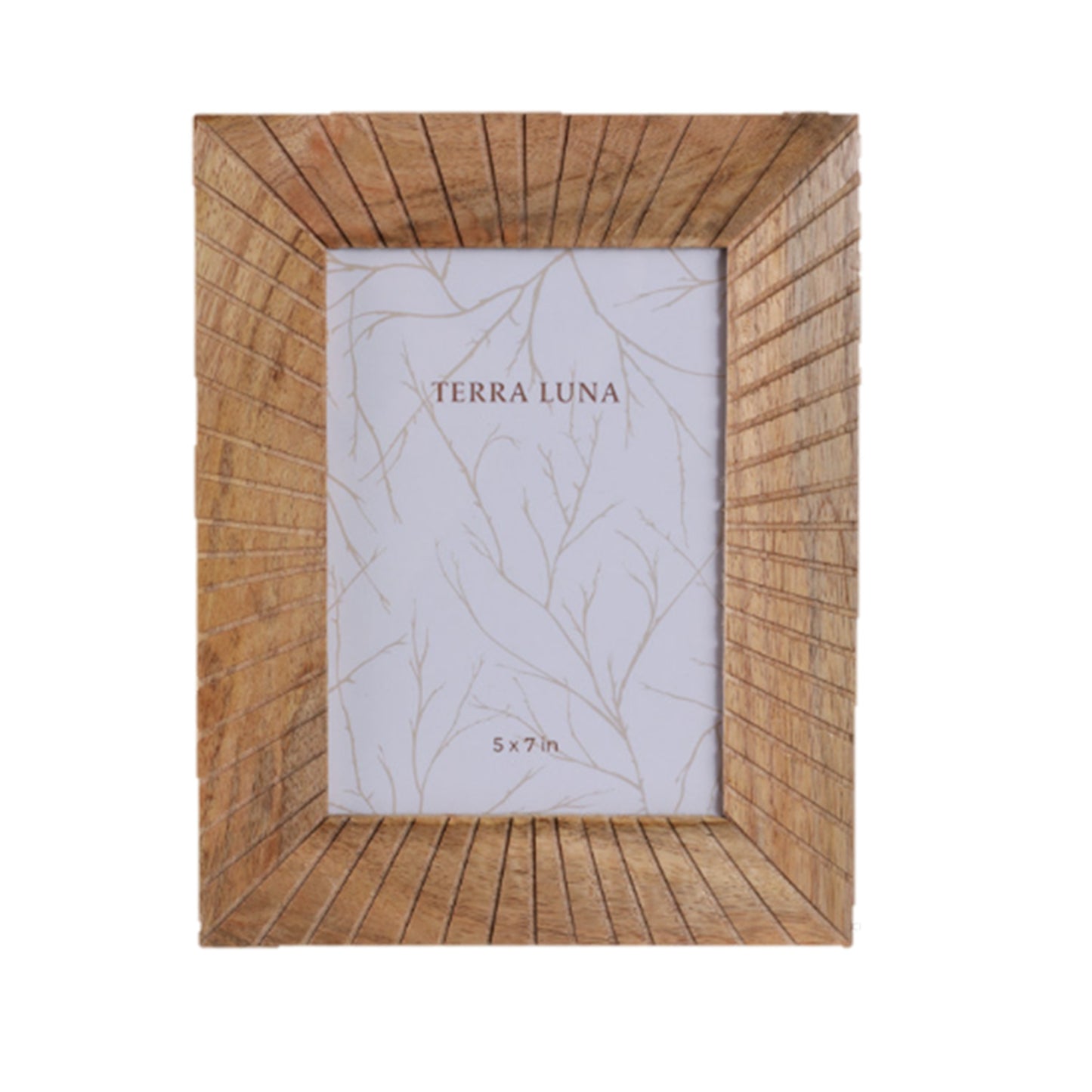 Wood Starburst Frame