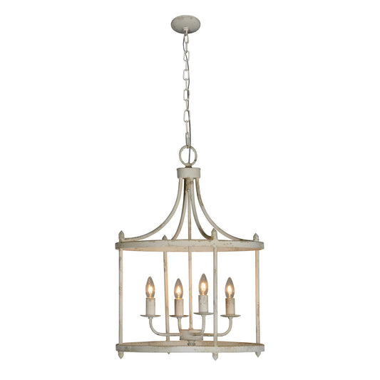 Arlington 4-LT Chandelier-White