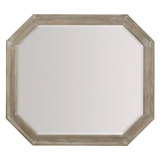 Distressed Framed Mirror