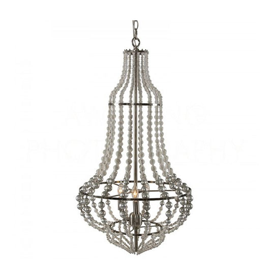 Genie Small Silver Chandelier