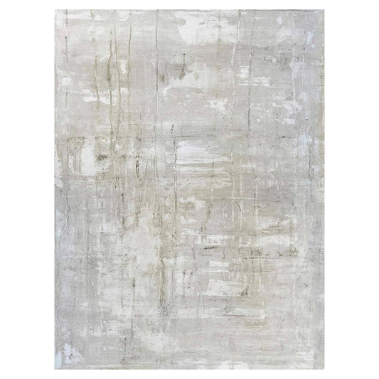 Gray on White I Abstract Art
